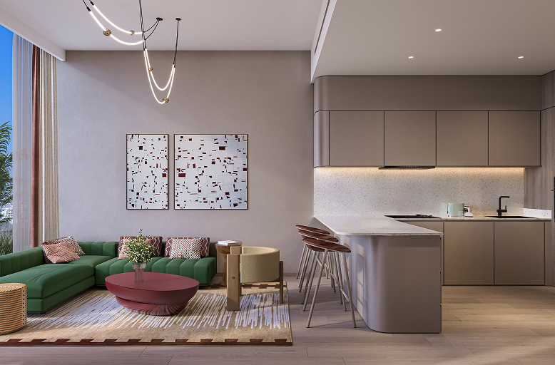 1 BR — Living Room