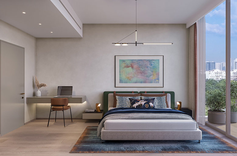 1 BR — Master Bedroom